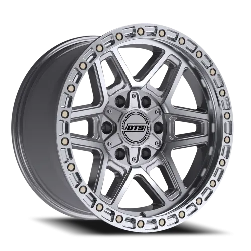 DROPSTARS TRAIL SERIES 602MS 18X9 SILVER WITH MACHINED FACE